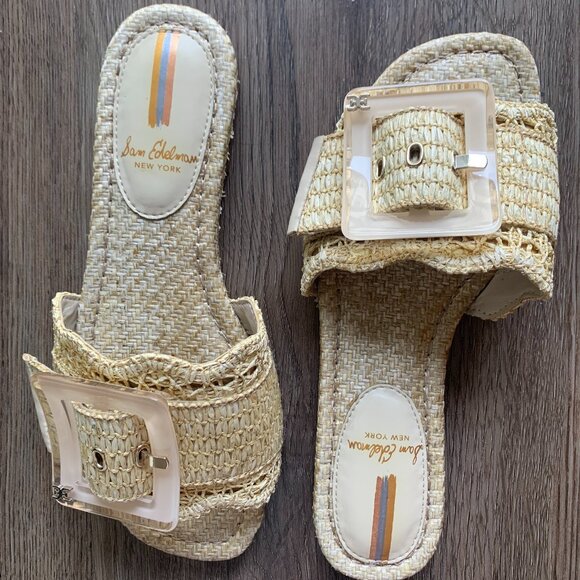 Sam Edelman Bambi Buckle Sandals Size 5 - Picture 3 of 7